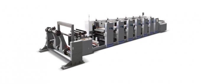 Multi-Color Red Packet Printing Machine Inline with การนูน Unit